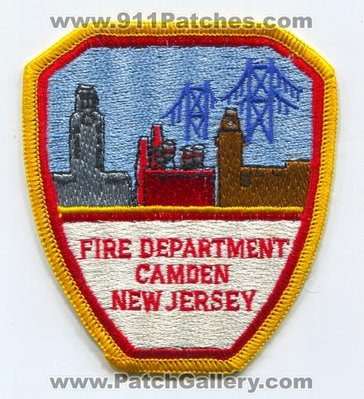 Camden Fire Department Patch (New Jersey)
Scan By: PatchGallery.com
Keywords: dept.