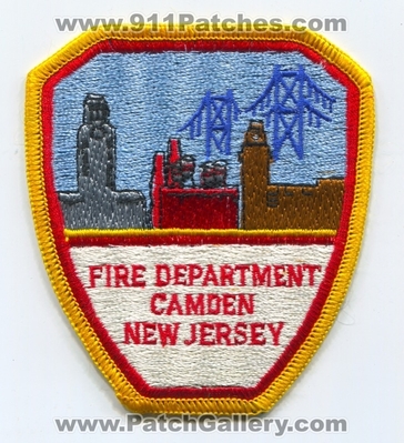 Camden Fire Department Patch (New Jersey)
Scan By: PatchGallery.com
Keywords: dept.