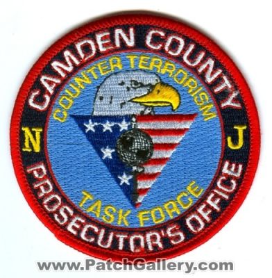 Camden County Sheriff Prosecutor's Office Counter Terrorism Task Force (New Jersey)
Scan By: PatchGallery.com
Keywords: prosecutors