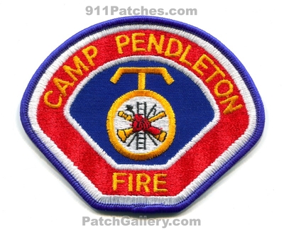 Camp Pendleton Fire Department USMC Military Patch (California)
Scan By: PatchGallery.com
Keywords: dept.