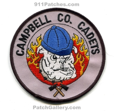 Campbell County Fire Department Cadets Patch (Wyoming)
Scan By: PatchGallery.com
Keywords: co. dept.