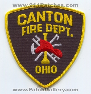 Canton Fire Department Patch (Ohio)
Scan By: PatchGallery.com
Keywords: dept.