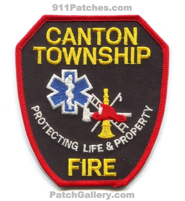 Canton Township Fire Department Patch (Ohio)
Scan By: PatchGallery.com
Keywords: twp. dept. protecting life & and property