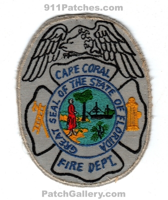 Cape Coral Fire Department Patch (Florida)
Scan By: PatchGallery.com
Keywords: dept.