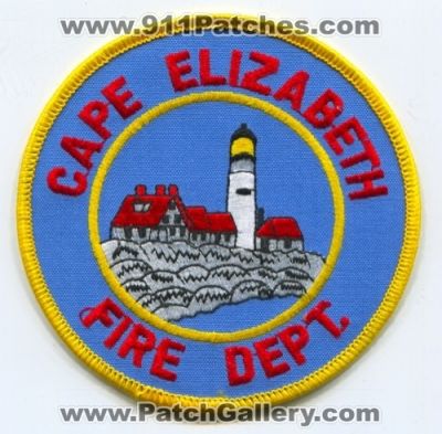 Cape Elizabeth Fire Department (Maine)
Scan By: PatchGallery.com
Keywords: dept.