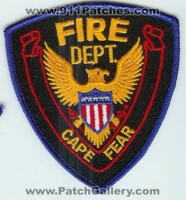 Cape Fear Fire Department (North Carolina)
Thanks to Mark C Barilovich for this scan.
Keywords: dept.