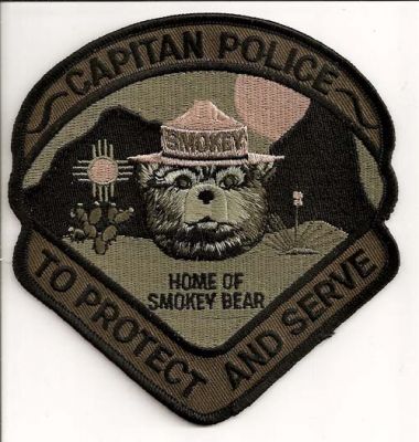 Capitan Police
Thanks to EmblemAndPatchSales.com for this scan.
Keywords: new mexico