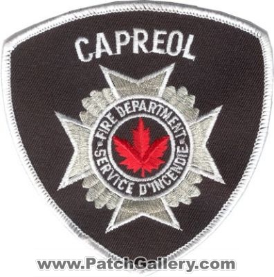 Capreol Fire Department (Canada ON)
Thanks to zwpatch.ca for this scan.
