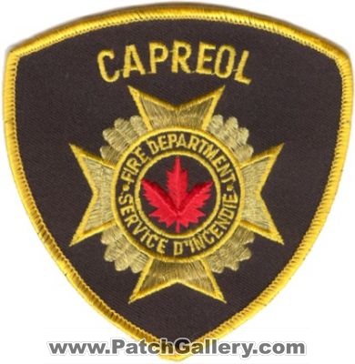Capreol Fire Department (Canada ON)
Thanks to zwpatch.ca for this scan.
