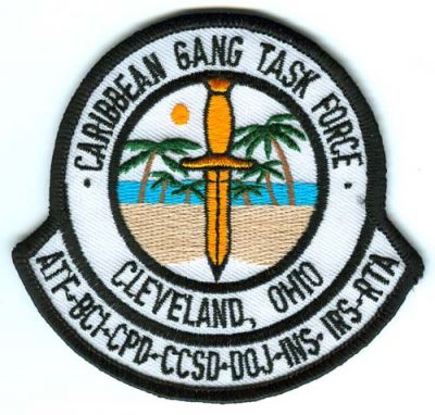 Caribbean Gang Task Force (Ohio)
Scan By: PatchGallery.com
Keywords: police cleveland atf bci cpd ccsd doj ins irs rta