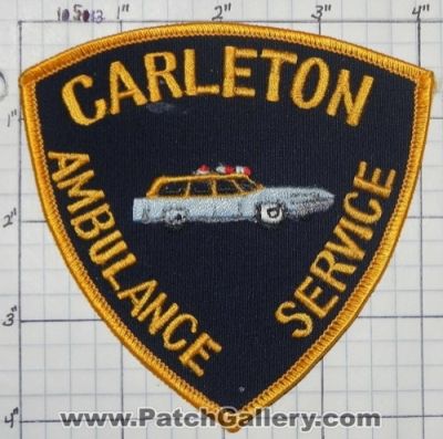 Carleton Ambulance Service (Michigan)
Thanks to swmpside for this picture.
Keywords: ems