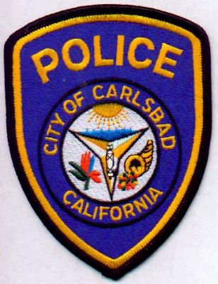 Carlsbad Police
Thanks to EmblemAndPatchSales.com for this scan.
Keywords: california city of