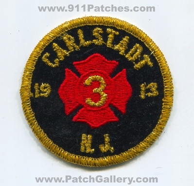 Carlstadt Fire Department 3 Patch (New Jersey)
Scan By: PatchGallery.com
Keywords: dept. n.j.