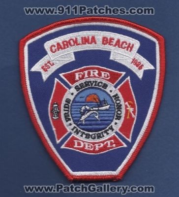 Carolina Beach Fire Department (North Carolina)
Thanks to Paul Howard for this scan.
Keywords: dept.