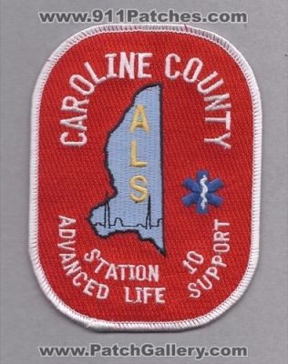Caroline County Advanced Life Support Station 10 (Maryland)
Thanks to Paul Howard for this scan.
Keywords: als ems ambulance