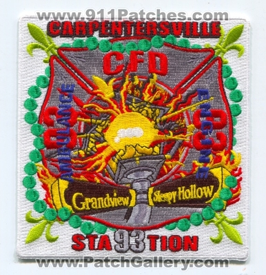 Carpentersville Fire Department Station 93 Patch (Illinois)
Scan By: PatchGallery.com
Keywords: dept. cfd company co. engine ambulance sta93ion grandview sleepy hollow
