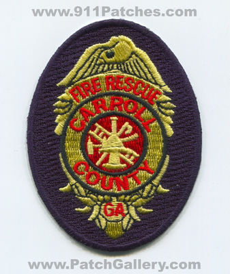 Carroll County Fire Rescue Department Patch (Georgia)
Scan By: PatchGallery.com
Keywords: co. dept. ga