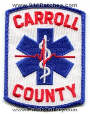 Carroll County EMS (UNKNOWN STATE)
Scan By: PatchGallery.com
Keywords: co. emt paramedic ambulance