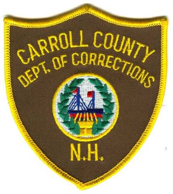 Carroll County Sheriff Department of Corrections (New Hampshire)
Scan By: PatchGallery.com
Keywords: doc