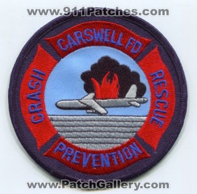 Carswell Air Force Base AFB Fire Department Crash Rescue USAF Military Patch (Texas)
Scan By: PatchGallery.com
Keywords: dept. cfr arff aircraft airport firefighter firefighting
