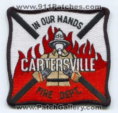 Cartersville Fire Department (Georgia)
Scan By: PatchGallery.com
Keywords: dept. in our hands