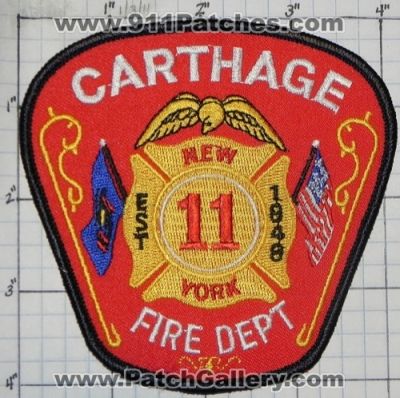 Carthage Fire Department (New York)
Thanks to swmpside for this picture.
Keywords: dept. 11