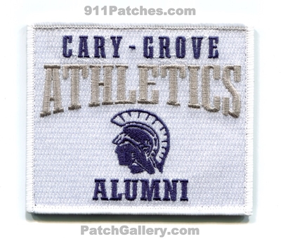 Cary Grove High School Athletics Alumni Patch (Illinois)
Scan By: PatchGallery.com
[b]Patch Made By: 911Patches.com[/b]

