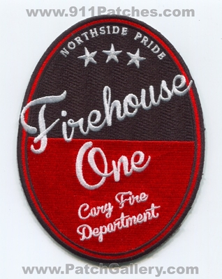Cary Fire Department Firehouse One Patch (North Carolina)
Scan By: PatchGallery.com
Keywords: dept. company co. station 1 northside pride