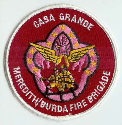 Casa Grande Meredith Burda Fire Brigade (Arizona)
Thanks to Mark C Barilovich for this scan.
