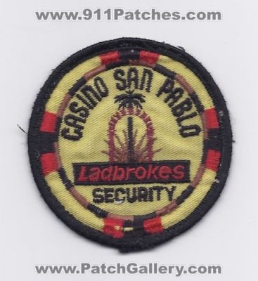 Casino San Pablo Ladbrokes Security (California)
Thanks to Paul Howard for this scan.
