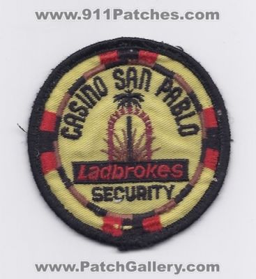 Casino San Pablo Ladbrokes Security (California)
Thanks to Paul Howard for this scan.

