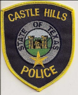 Castle Hills Police
Thanks to EmblemAndPatchSales.com for this scan.
Keywords: texas