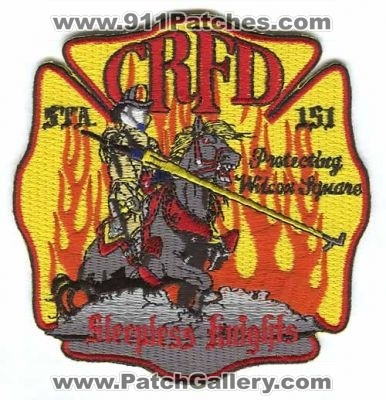 Castle Rock Fire Rescue Department Station 151 Patch (Colorado)
[b]Scan From: Our Collection[/b]
(Confirmed)
www.castlerockfirefighters.org
www.crgov.com/fire

Keywords: dept. crfd company engine medic brush battalion protecting wilcox square sleepless knights