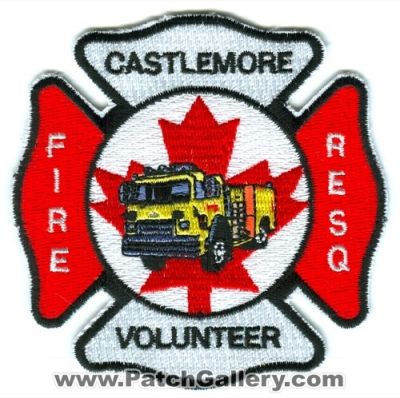 Castlemore Volunteer Fire Rescue (Canada ON)
Scan By: PatchGallery.com
Keywords: resq