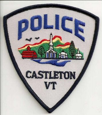 Castleton Police
Thanks to EmblemAndPatchSales.com for this scan.
Keywords: vermont
