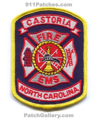 Castoria Fire Department Patch (North Carolina)
Scan By: PatchGallery.com
Keywords: ems dept.