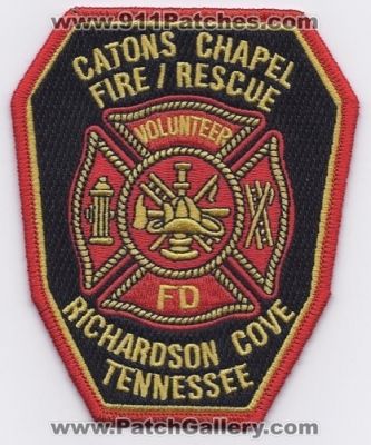Catons Chapel Volunteer Fire Rescue Department (Tennessee)
Thanks to Paul Howard for this scan.
Keywords: fd dept. richardson cove