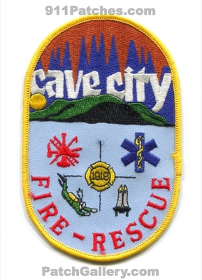 Cave City Fire Rescue Department Patch (Kentucky)
Scan By: PatchGallery.com
Keywords: dept. 1919