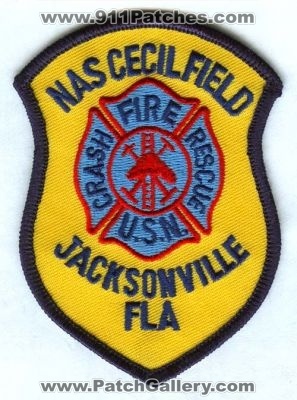 Naval Air Station NAS Cecil Field Crash Fire Rescue Department (Florida)
Scan By: PatchGallery.com
Keywords: arff cfr aircraft airport firefighter firefighting u.s.n. usn navy military jacksonville fla