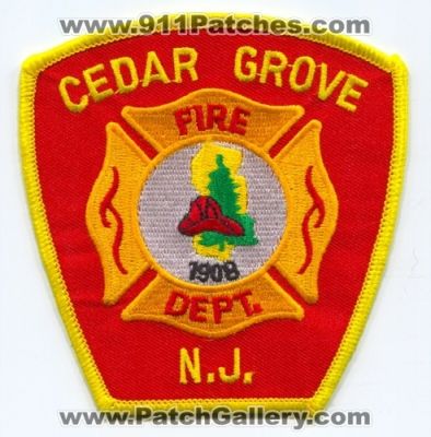 Cedar Grove Fire Department (New Jersey)
Scan By: PatchGallery.com
Keywords: dept. n.j. nj