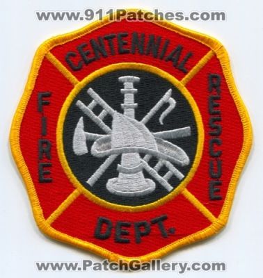 Centennial Fire Rescue Department (Minnesota)
Scan By: PatchGallery.com
Keywords: dept.