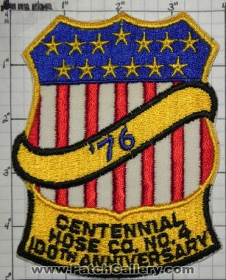 Centennial Hose Company Number 4 100th Anniversary (New York)
Thanks to swmpside for this picture.
Keywords: fire co. no. #4 '76 1976