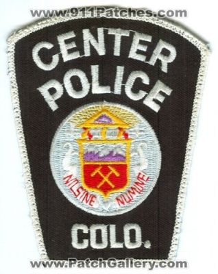 Center Police (Colorado)
Scan By: PatchGallery.com
Keywords: colo.