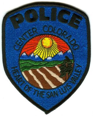 Center Police (Colorado)
Scan By: PatchGallery.com
