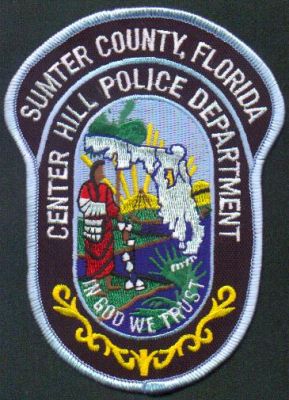 Center Hill Police Department
Thanks to EmblemAndPatchSales.com for this scan.
Keywords: florida sumter county