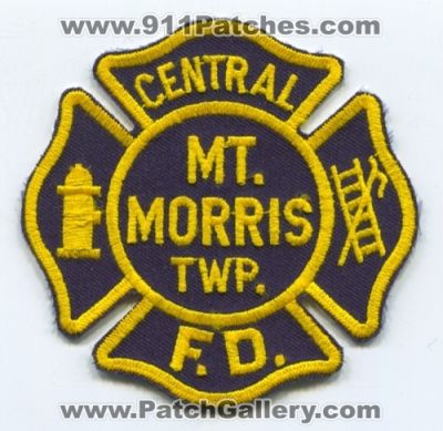 Central Fire Department (Michigan)
Scan By: PatchGallery.com
Keywords: dept. mount mt. morris township twp. f.d. fd