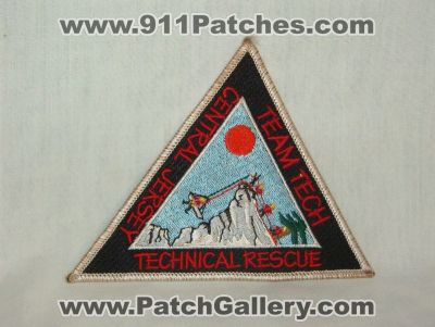 Central Jersey Technical Rescue Team Tech (New Jersey)
Thanks to Walts Patches for this picture.
