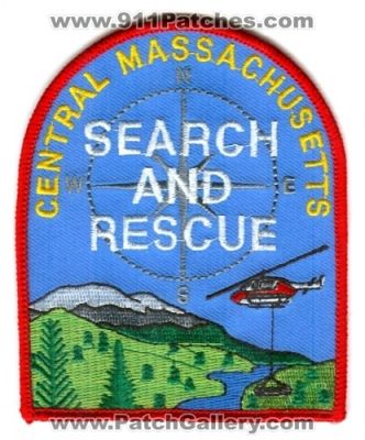 Central Massachusetts Search and Rescue (Massachusetts)
Scan By: PatchGallery.com
Keywords: sar s&r helicopter