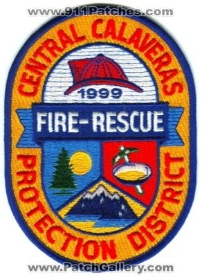 Central Calaveras Fire Rescue Protection District Patch (California)
Scan By: PatchGallery.com
Keywords: prot. dist. department dept.
