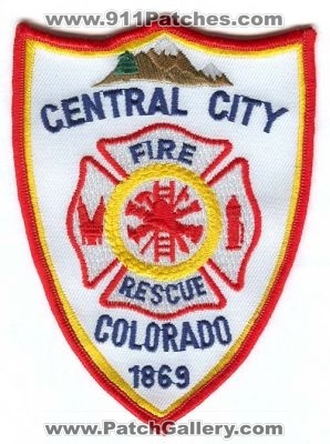 Central City Fire Rescue Patch (Colorado)
[b]Scan From: Our Collection[/b]
